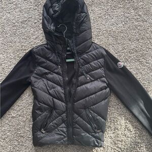 Moncler Black  Quilted Jacket